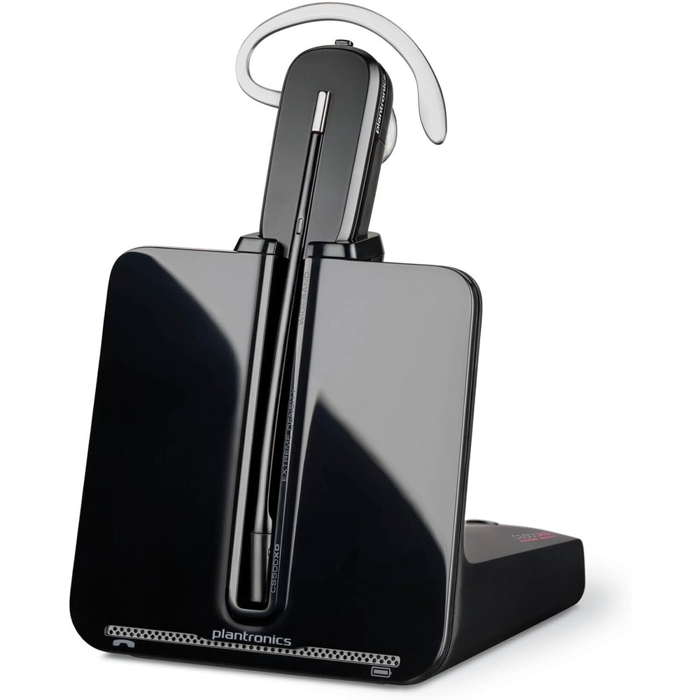 Plantronics CS540 Wireless Headset System Black Single‎ Ear (Mono) Noise Cxling